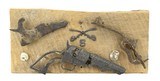 "Rare Piece of Civil War Identified Relic with Colt 1849 Pocket Revolver (AC94)" - 1 of 2