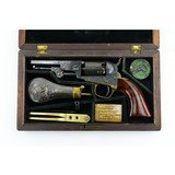 "Factory Engraved Cased Colt 1849 Pocket Revolver (C13537)" - 13 of 14
