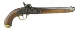 "German Percussion Pistol with Provision for Shoulder Stock.(AH5839)" - 1 of 12