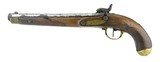"German Percussion Pistol with Provision for Shoulder Stock.(AH5839)" - 4 of 12