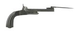 "Spanish Double Barrel Pinfire Pistol with folding Triggers(AH5846)" - 3 of 12