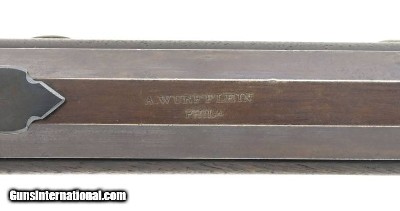 "Fine Percussion Target Rifle by Andrew Wurfflein in Philadelphia, PA (AL5233)" - Image 7 of 12