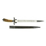 "Pre-WWII German Hunting Dagger (MEW1931)" - 1 of 6