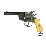 "Very Rare French Levaux Revolver by E. Pertuiset (AH4898)" - 2 of 17