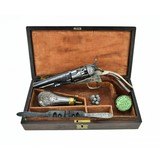 "Factory Engraved Cased Colt 1862 Police Presentation (C11561)" - 1 of 18