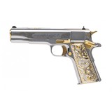 "Colt Gold Stallion Engraved .45 ACP (nC16621) New" - 1 of 4