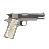 "Colt Golden Stallion Engraved .38 Super (nC16639) New" - 1 of 4