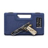 "Colt Silver & Gold Special Edition Engraved .45 ACP (nC16640) New" - 1 of 4