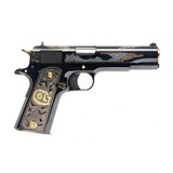 "Colt Silver & Gold Engraved Special Edition .38 Super (nC16641) New" - 4 of 4