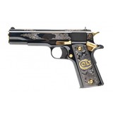 "Colt Silver & Gold Engraved Special Edition .38 Super (nC16641) New" - 1 of 4