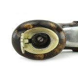 "Belgian Percussion Side by Side Double Barrel Percussion Pistol (AH4771)" - 3 of 7