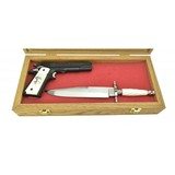 "Colt/Lile Lone Wolf Gonzaullas Texas Ranger Knife and Gun Set (C12876)" - 2 of 15