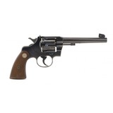 "Colt Heavy Barrel, Patridge Sight Officer's Model Target Revolver with Box (C16656)" - 3 of 10