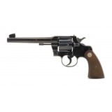 "Colt Heavy Barrel, Patridge Sight Officer's Model Target Revolver with Box (C16656)" - 1 of 10