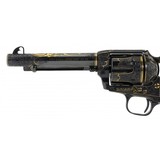 "Francolini Engraved Colt Single Action Army .44-40 (C16676)" - 3 of 14