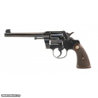 "Colt Officers Model 2nd Issue Revolver .38 Special (C16658)"