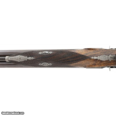 "High Quality Manton Double Barrel Percussion Shotgun (AS43)" - Image 4 of 9