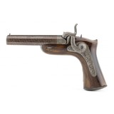 "Cased Pair of Devisme Style Double Barreled Percussion Pistols (AH5881)" - 8 of 14