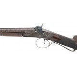 "Very Early Purdey Side by Side Shotgun Converted to Percussion by Trulock & Sons (AS54)" - 5 of 10