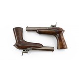 "Elegant Pair of Percussion Pistols (AH2357)" - 9 of 13