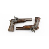 "Elegant Pair of Percussion Pistols (AH2357)" - 10 of 13