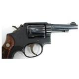 "Smith & Wesson Military & Police .38 Special caliber revolver. 4-screw pre-model 10 with 4? barrel. The butt has a factory insta (pr11852)" - 3 of 5