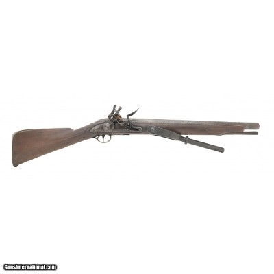 "British 18th Century Flintlock Wall Gun (AL5329)"