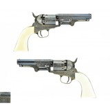 "Beautiful Double Cased Set of Factory Engraved Colt 1849 Pocket Revolvers (C14625)" - 7 of 10
