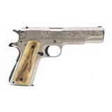 "Colt Government Custom Engraved .45 ACP (C16779)" - 1 of 5