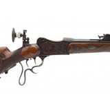 "Schuetzen Rifle By Otto Wunhammer 8.15X46R (AL6045)" - 5 of 6