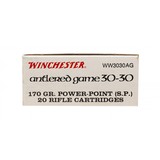 "Winchester Antlered Game .30-30 Commemorative Ammunition (AM12)" - 4 of 4