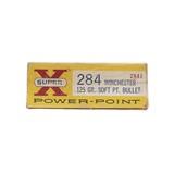 "Western Super-X .284 Winchester 125 Grain Power Point Vintage Ammunition (AM19)" - 4 of 4