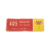 "Winchester .405 Winchester 300 Grain Vintage Ammunition (AM22)" - 4 of 4