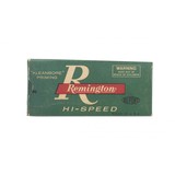 "Remington Kleanbore .221 Remington Fireball 50 Grain Vintage Ammunition (AM43)" - 1 of 4