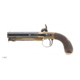 "Fine Pair of Brass Frame Percussion Pistols By Hollis (AH6340)" - 13 of 13