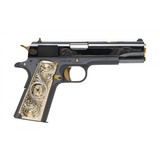 "Colt Black & Gold Special Edition .45 ACP (nC16637) New" - 1 of 4