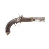 "French Model 1837 Naval and Marine Pistol (AH6412)" - 1 of 4