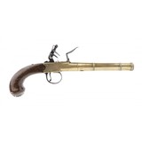 "English Pair of Flintlock Pistols By Staton (AH6316)" - 5 of 12