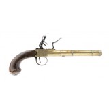 "English Pair of Flintlock Pistols By Staton (AH6316)" - 9 of 12