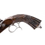 "Beautiful Percussion Target Pistol By A. Jansen (AH6325)" - 8 of 10