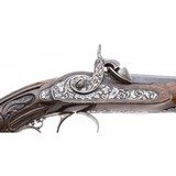 "Beautiful Percussion Target Pistol By A. Jansen (AH6325)" - 2 of 10