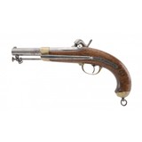 "Rare French Model 1849 Naval and Marine Pistol (AH6467)" - 2 of 5