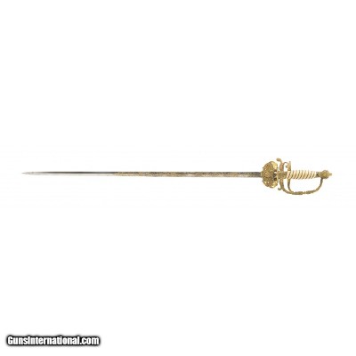 "Beautiful Presentation Grade 1860 Staff & Field Sword by Shannon, Miller & Crane (SW1306)"