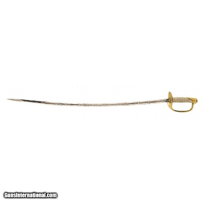 "Beautiful Model Ames 1872 Deluxe Presentation Sword to Lieutenant James Pierce, Paymaster National Lancers Boston (SW1314)"