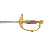 "Beautiful Staff & Field Presentation Sword with Whistle Guard (SW1374)" - 8 of 8
