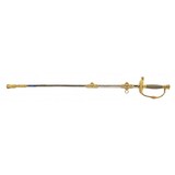 "Beautiful Staff & Field Presentation Sword with Whistle Guard (SW1374)" - 7 of 8