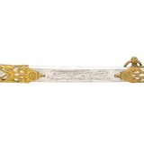 "Very Fine Pattern 1872 Presentation Sword by N. C. Lilly & Co of Columbus, OH (SW1315)" - 8 of 9