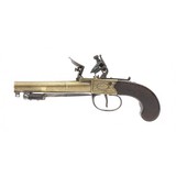 "English Spring Bayonet Flintlock Pistol (AH6309)" - 7 of 7