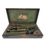 "Cased Set of Flintlock Duelling Pistols by Aston (AH6024)" - 1 of 14