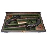 "Cased Set of Flintlock Duelling Pistols by Aston (AH6024)" - 2 of 14